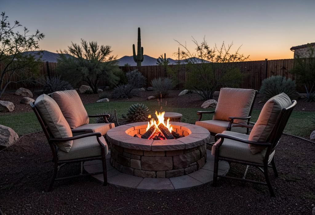 Fire Pits — Dorian Pools and Construction, El Paso, Texas