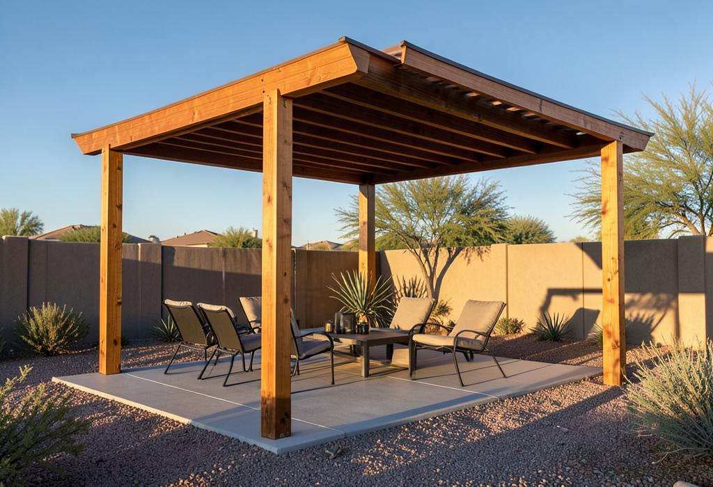Shade & Lighting — Dorian Pools and Construction, El Paso, Texas
