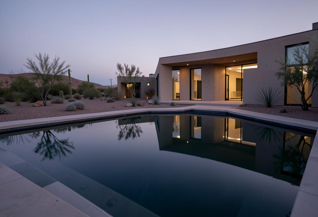 Reflecting Water — Dorian Pools and Construction, El Paso, Texas