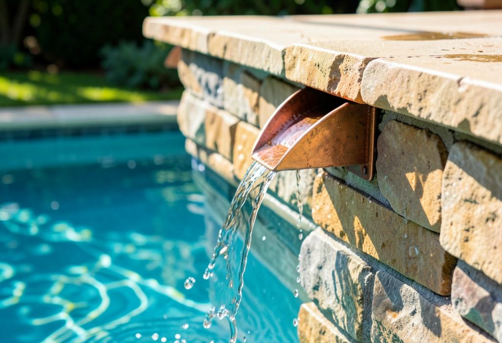 Scuppers — Dorian Pools and Construction, El Paso, Texas