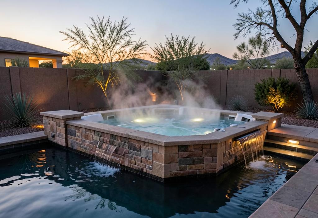 Pool & Spa — Dorian Pools and Construction, El Paso, Texas